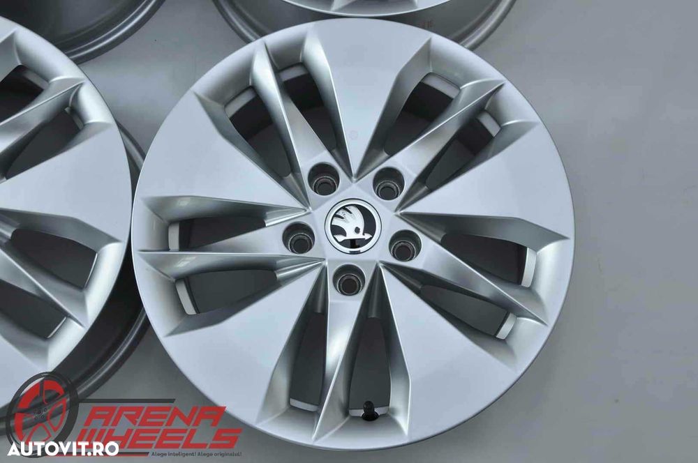 Jante Noi 16 INCH Originale Skoda Octavia 4 16 inch 5E3601025AH - 4