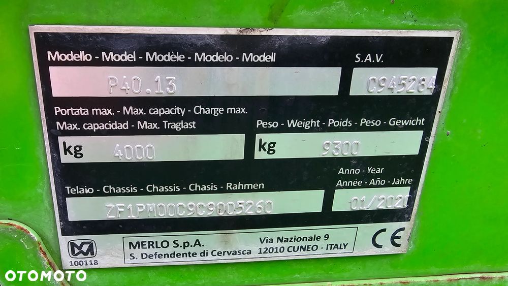 Merlo P40.13 - 8