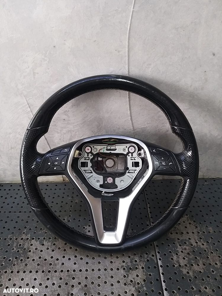 Volan piele in 3 spite cu comenzi mercedes a class w176 a2184601918 - 1
