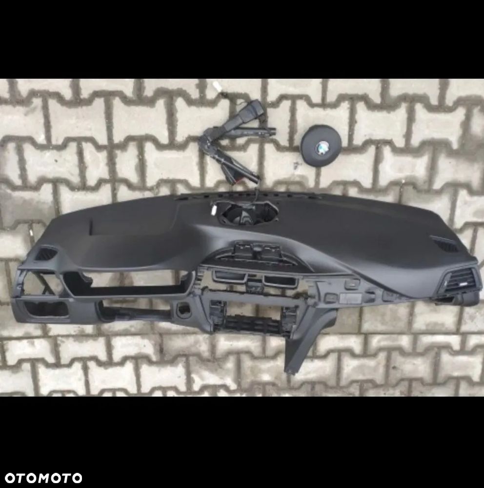 BMW 3 f30 f31 f32  Deska Konsola Kokpit Airbag Pasy Zestaw - 1