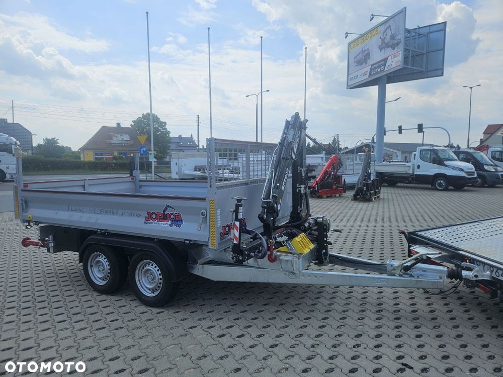 Inny JOPJOB Tripper 35 HDS/żuraw 1,8t + wywrotka JPM 3,2m - 3