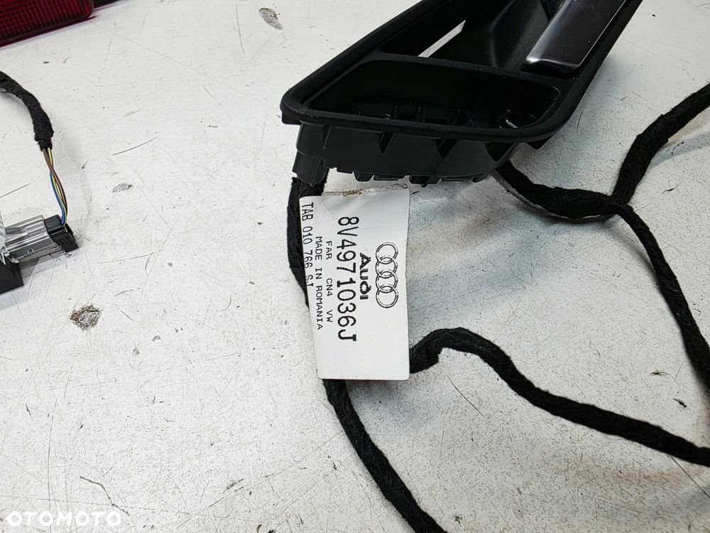 KLAMKA DRZWI PRAWY PRZÓD AUDI A3 8V SPORTBACK 8V3837020A 8V4971036J - 5