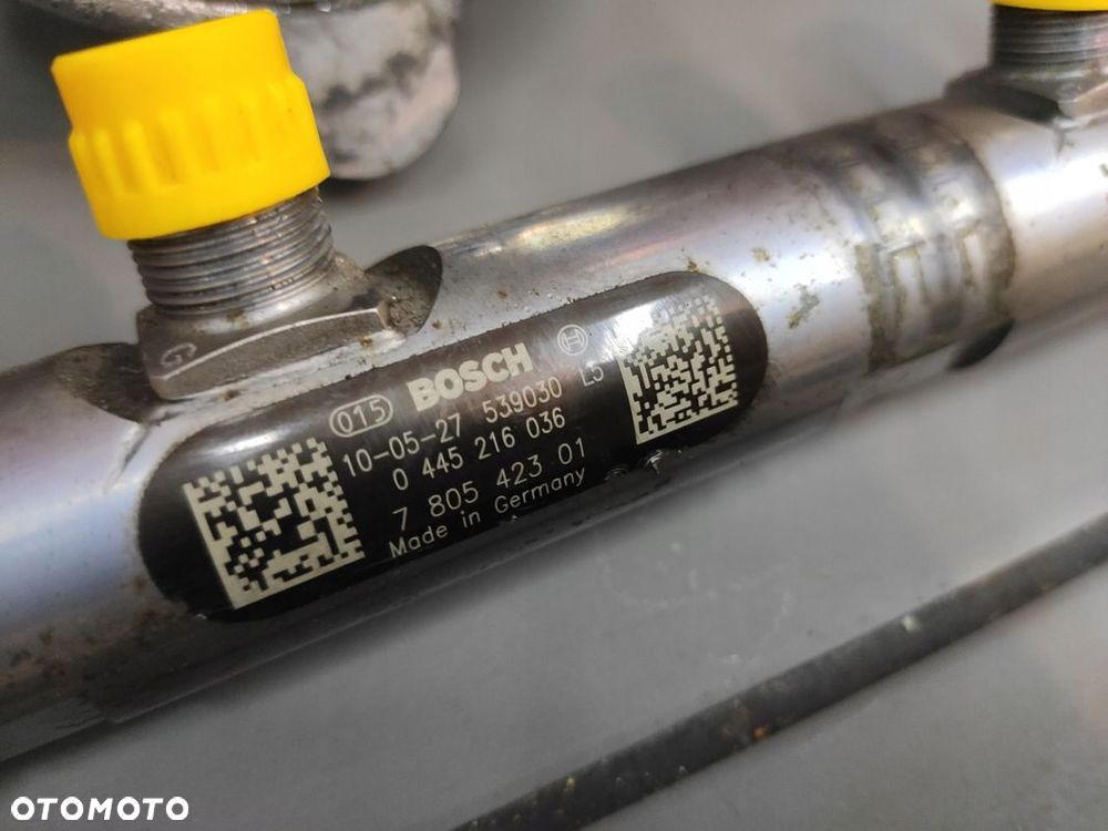 BMW 3.0D N57 F01 F10 ZESTAW WTRYSKOWY WTRYSKIWACZE LISTWA POMPA KPL OE ORYG - 10