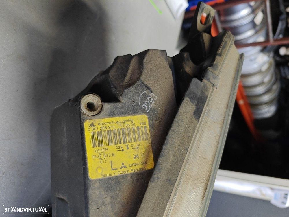 Farol Frente Esquerdo / Otica Esquerda Mitsubishi Colt Czc Cabriolet ( - 4