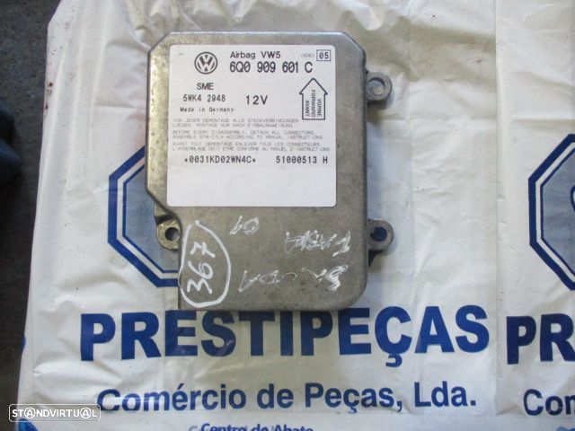 Modulo Airbag 6Q0909601C SKODA FABIA 2001 - 1