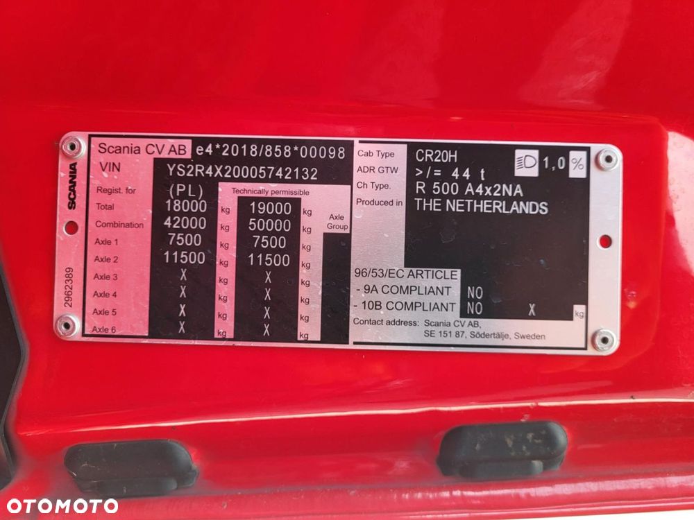 Scania R 500 A4x2NA Standard - 11