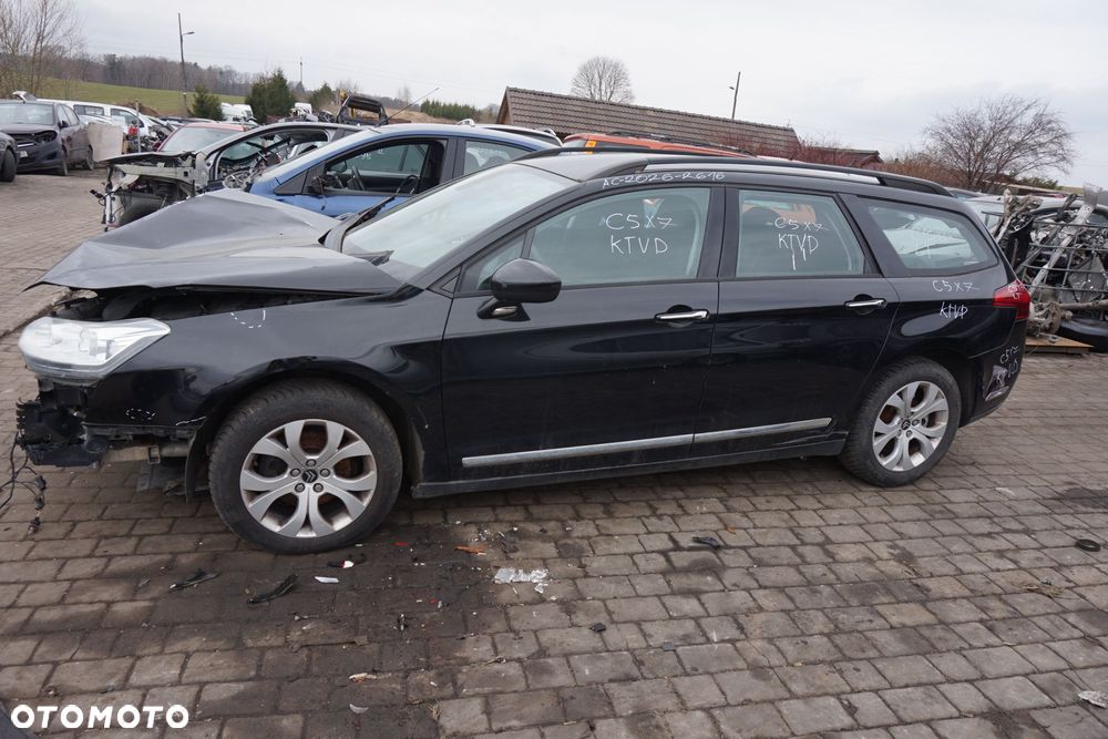 CITROEN C5 III X7 LIFT KOMBI 2011 KTVD 2.0 HDI DW10BTED4 140KM 20MB25 CZARNY na części - 2