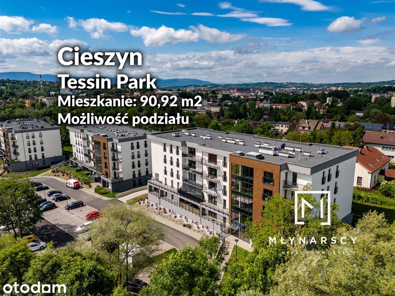 Mieszkanie 90 m2 | 4 pokoje | Tessin Park