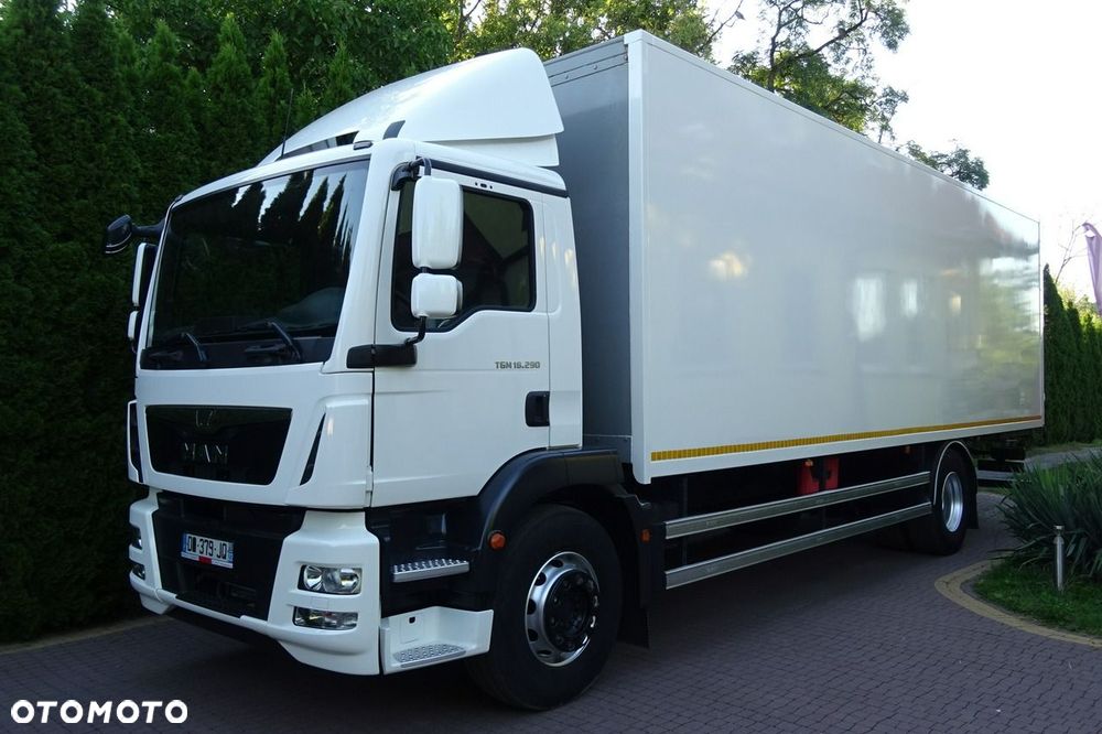 MAN TGM 18.290 Euro 6 kontener firanka 20 pal Sprowadzony klima - 19