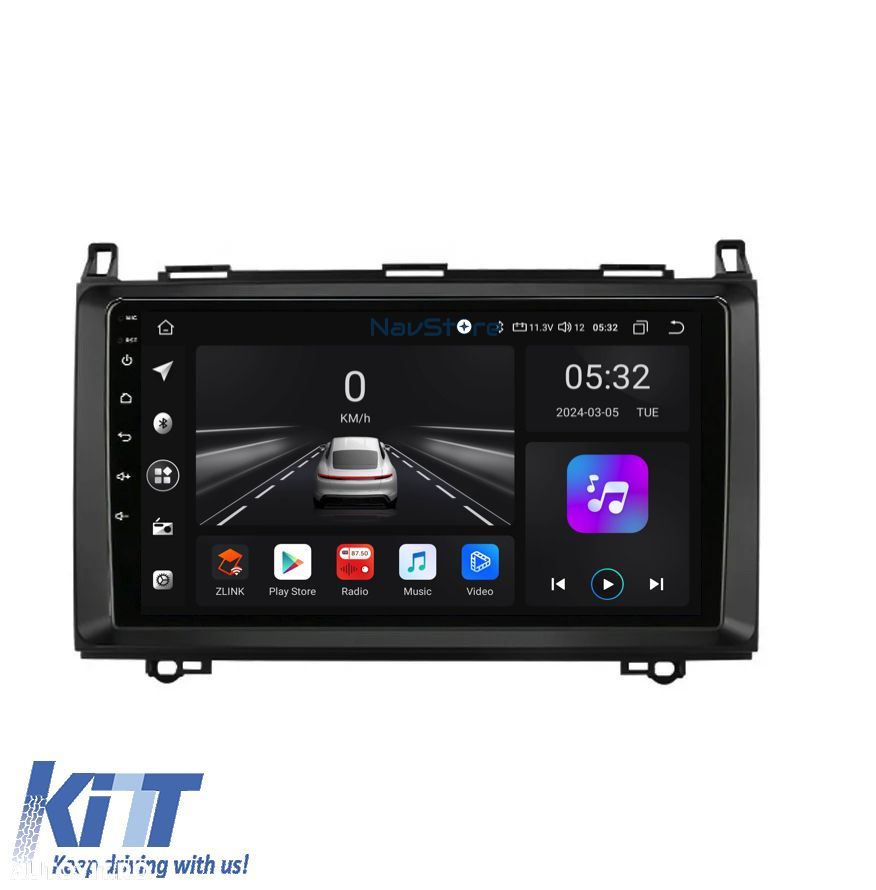 Navigatie Android Dedicata Mercedes Vito Sprinter Viano B200 A B Class - 2