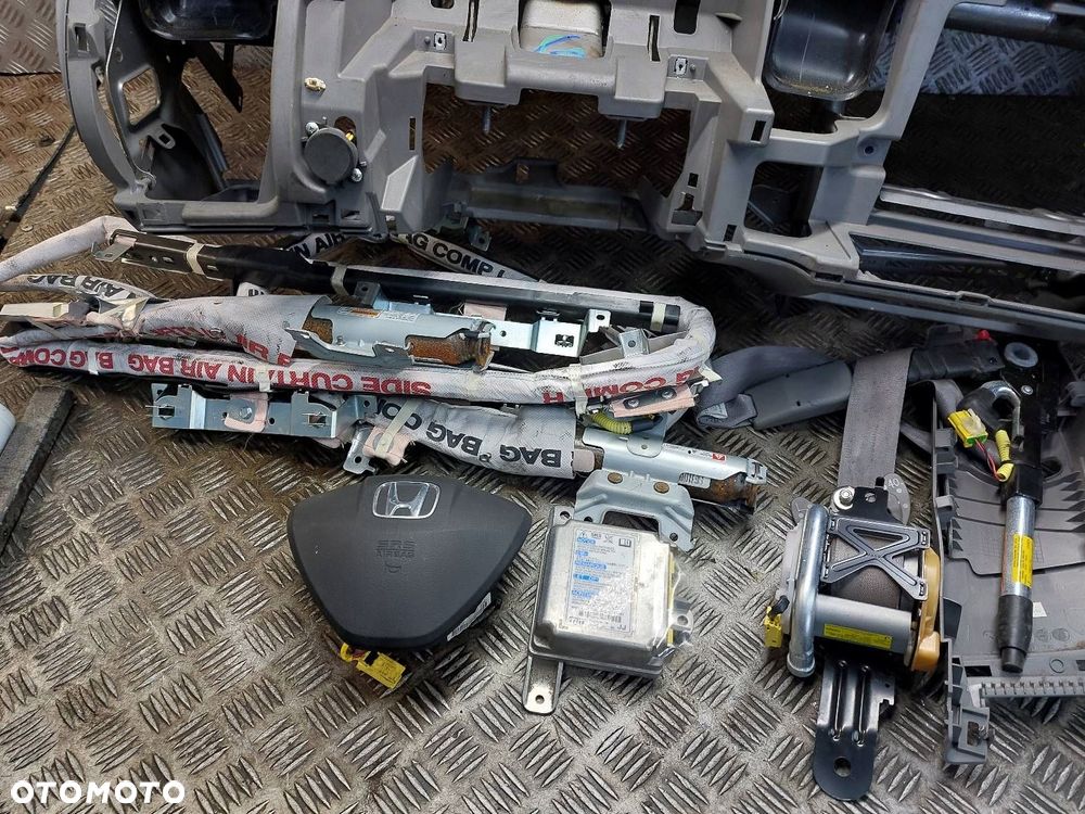 ZESTAW AIRBAG KOKPIT DESKA PODUSZKI PASY MODUŁ HONDA CIVIC VIII SEDAN - 2