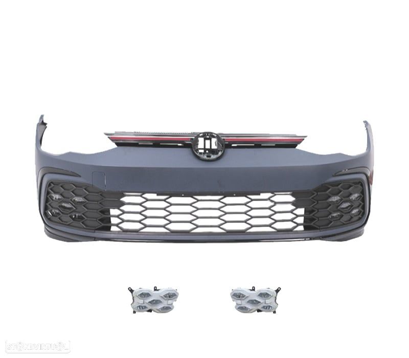 PÁRA-CHOQUES FRONTAL VOLKSWAGEN VW GOLF 8 GTI + NEVOEIROS - 3