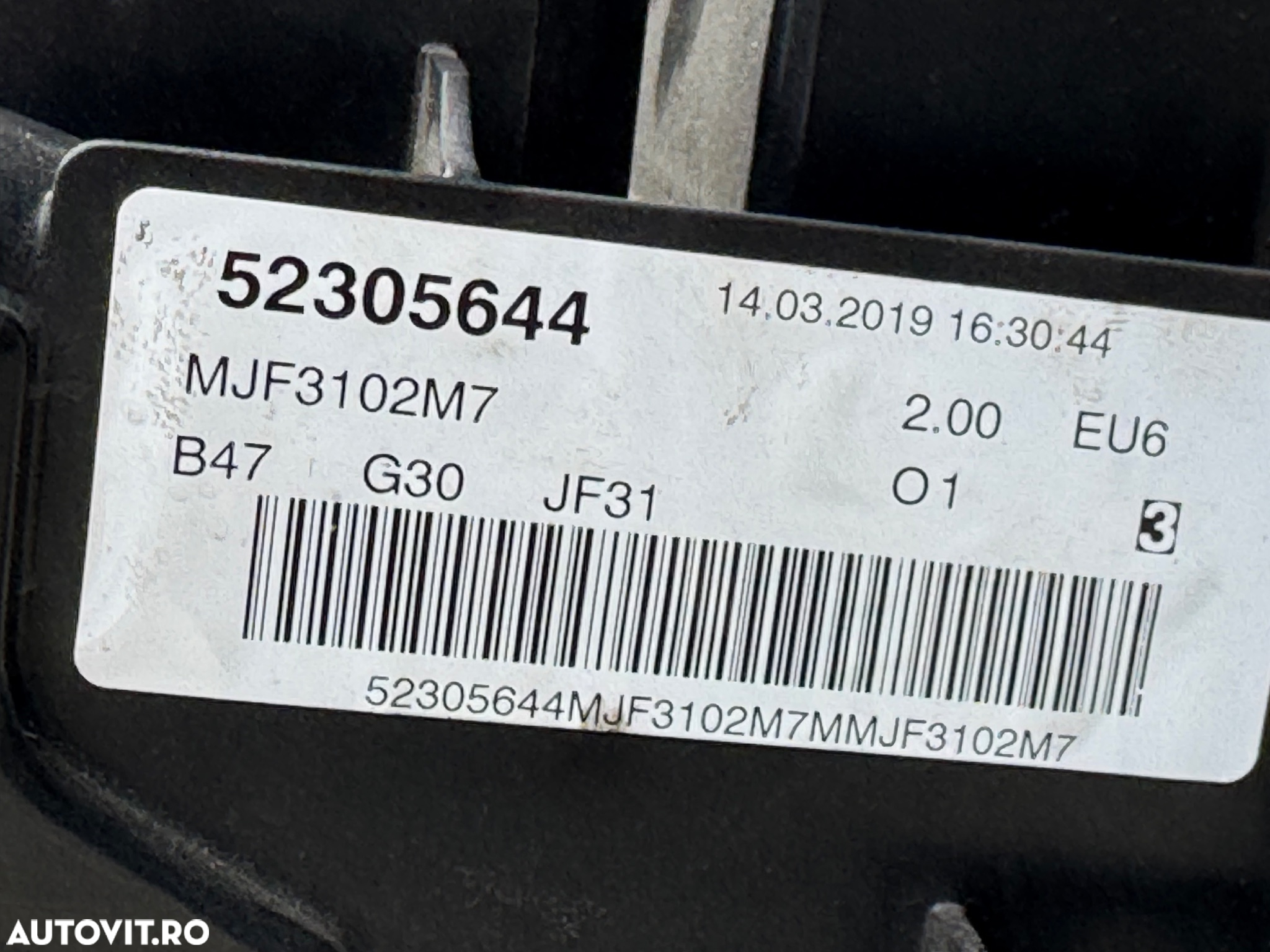 Motor bmw g30 g31 b47d2b 190 cai bi turbo - 7