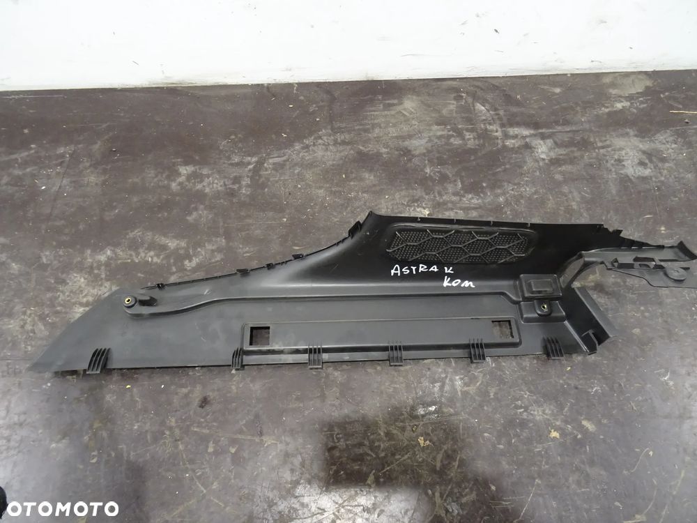 OPEL ASTRA K KOMBI 1.6CDTI OSŁONA BOCZEK BAGAŻNIKA LEWY PRAWY 39052552 - 4