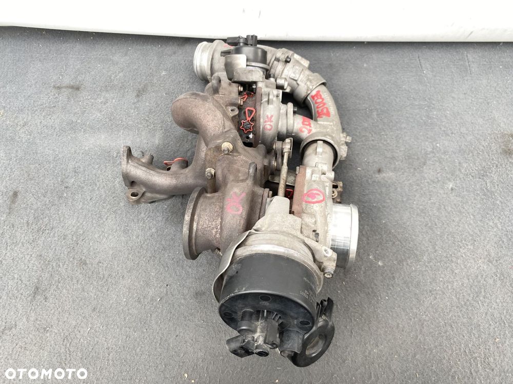 VW CRAFTER II MAN TGE 2.0 TDI 15- TURBINA TURBOSPRĘŻARKA BI-TURBO DEMONTAŻ - 6