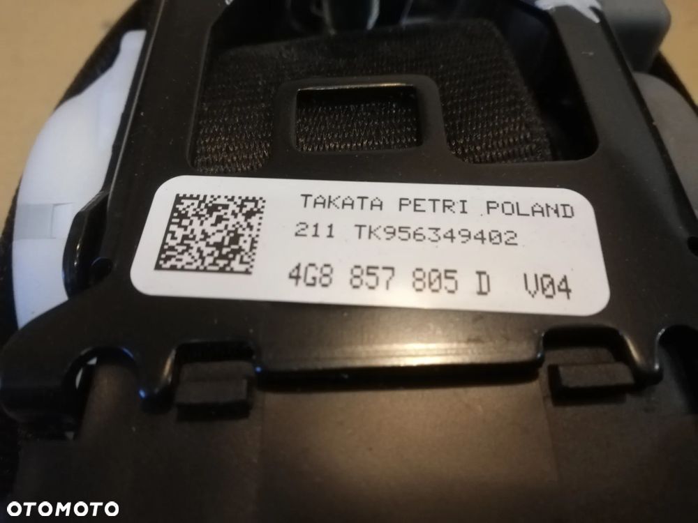 Audi A6 C7 pasy bezpieczeństwa napinacz pirotechnika przód tył lewy p rawy KOMPLET - 3