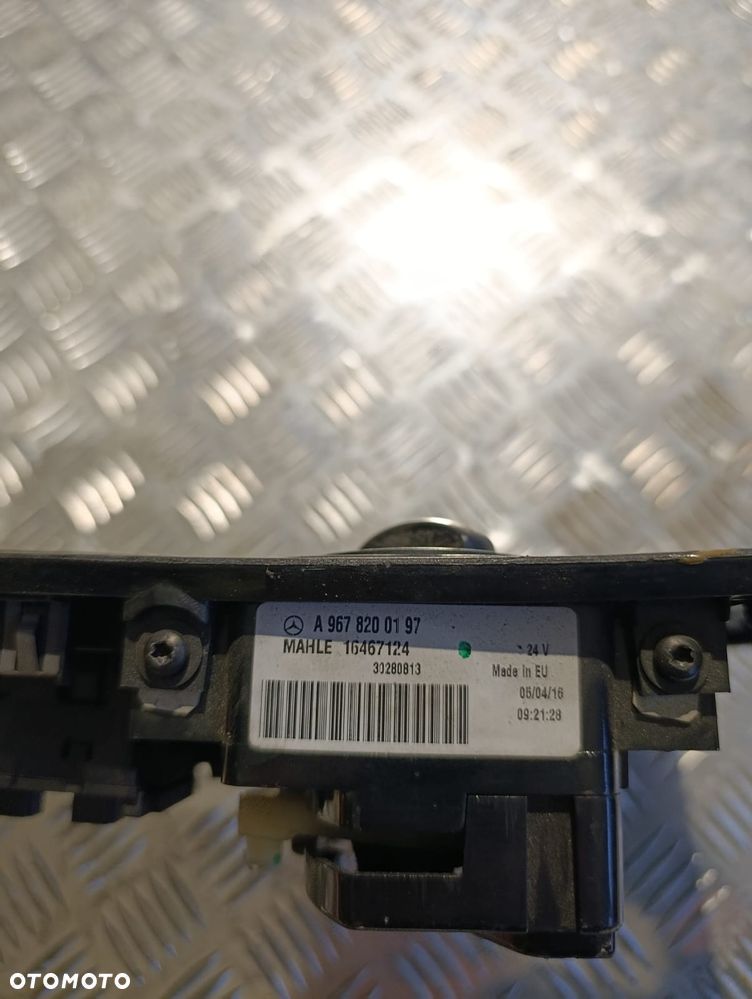 PANEL STEROWANIA NAWIEWU MERCEDES ATEGO A9678200197 - 3