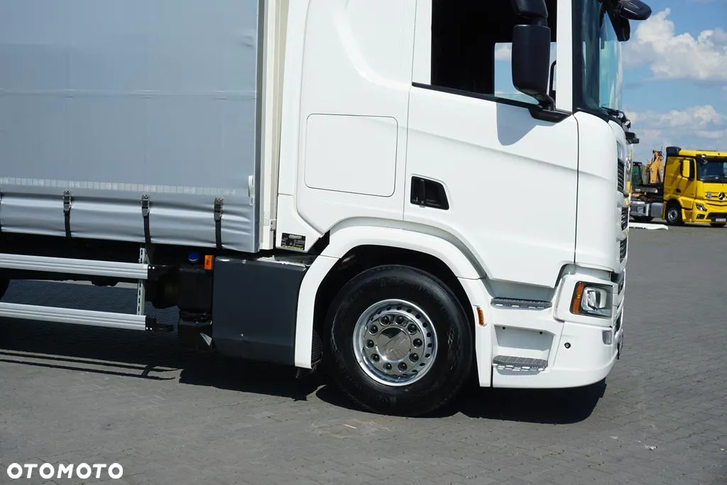 Scania R 410 / ACC / E 6  / FIRANKA + WINDA / DŁ. 9,5 M / 23 PALETY / RETARDER - 18
