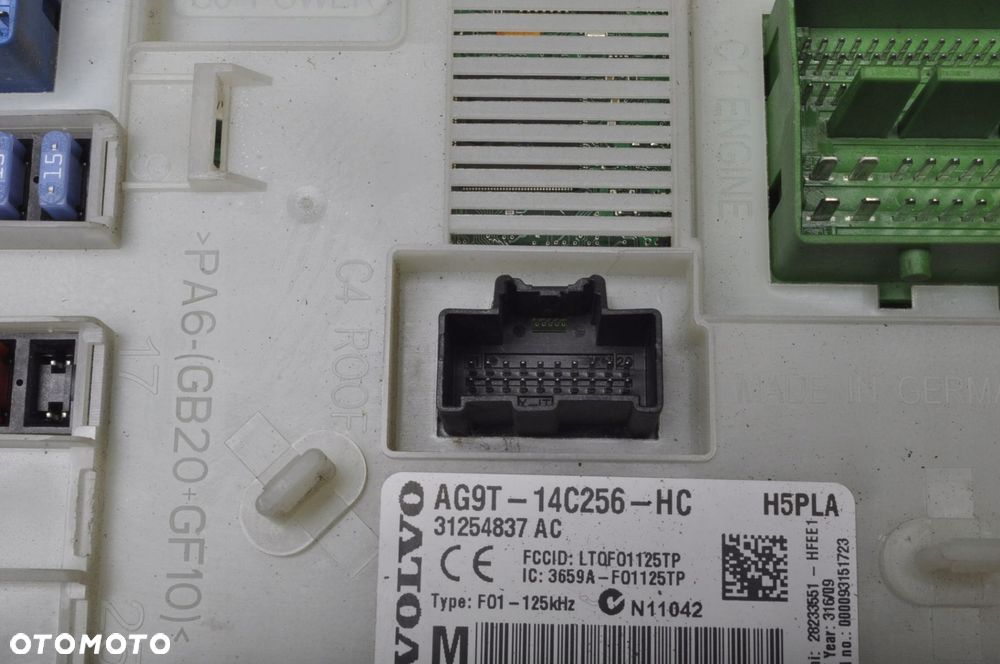 VOLVO V70 III MODUŁ CEM 31254837AC  AG9T-14C256-HC - 5