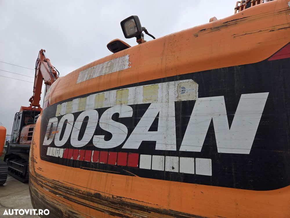 Doosan DX255LC-6, 2020, 10.849h, 25,5 tone, cupa 1,55mc, Stelute NOI, camera spate, camera dreapta, inst picon pe brate, ad sapaare 6m, posibilitate leasing 4 ani-PROMOTIE 50.900 EUR+Tva - 23