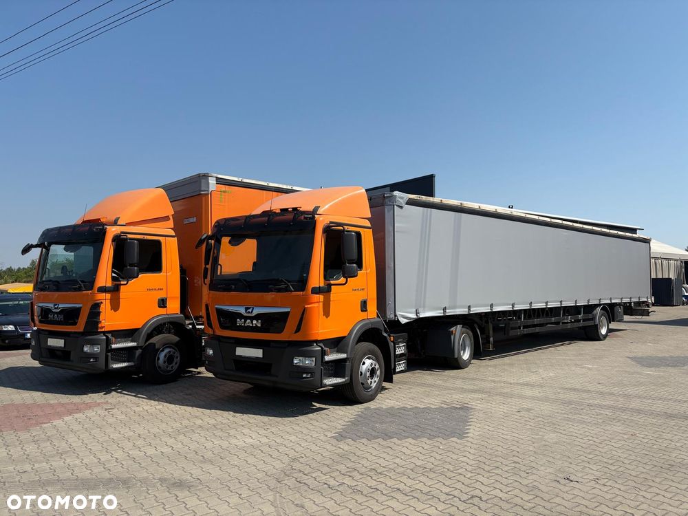 MAN TGM 15.290 + Naczepa 1 OSIOWA / DO NAUKI JAZDY / NAUKA JAZDY / TGS / TGL