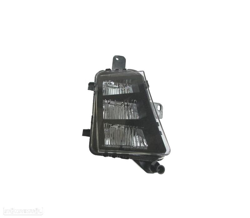 FAROL DIR DE NEVOEIRO PARA VOLKSWAGEN VW GOLF VII GTI GTD 12-17 LED DE FUNDO PRETO - 1