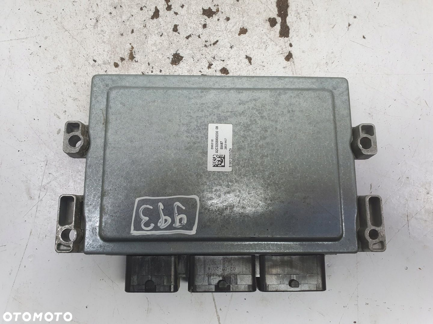 Renault Zoe STEROWNIK SILNIKA komputer 237D40254R - 3