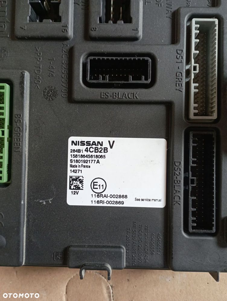NISSAN QASHQAI II 2 MODUŁ KOMFORTU 284B14CB2B - 3