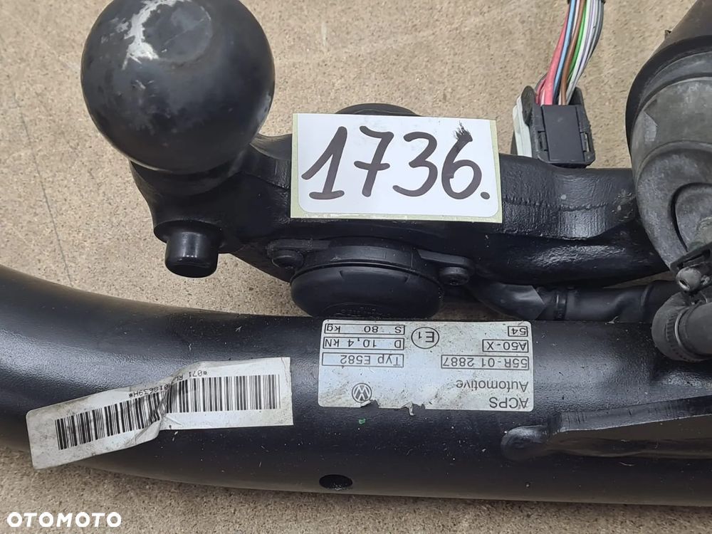 HAK HOLOWNICZY ELEKTRYCZNY  KOMPLETNY VW GOLF VIII 8 5H9803881D - 11