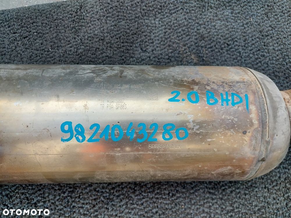 OPEL PEUGEOT CITROEN 2.0 BHDI FILTR DPF KATALIZATOR 9821043280 RAF AUTO-CZĘŚCI - 2