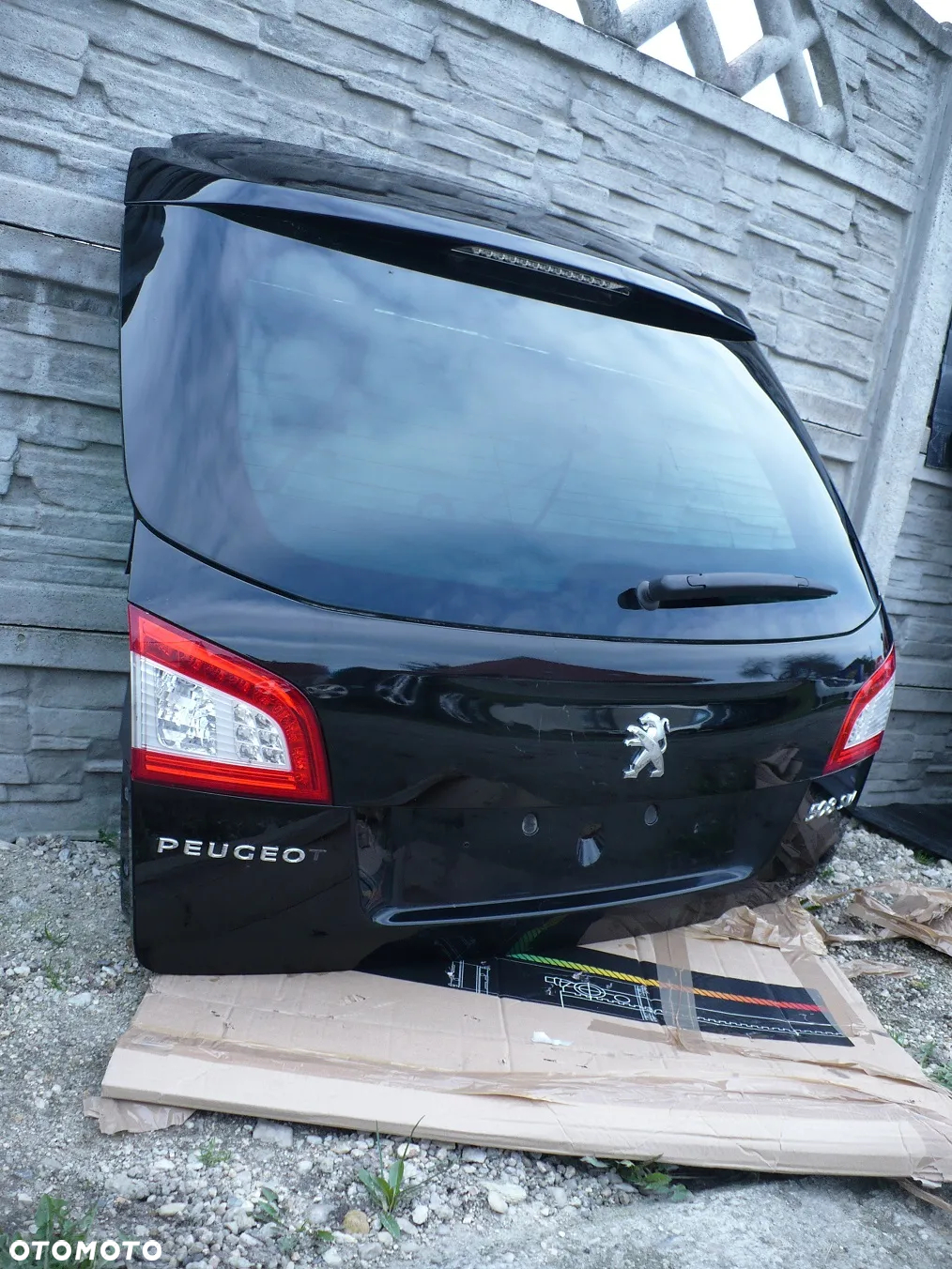 508 I SW KOMBI KLAPA BAGAZNIKA CZARNA BRAZOWA EEHD ORYGI. EU. - 8