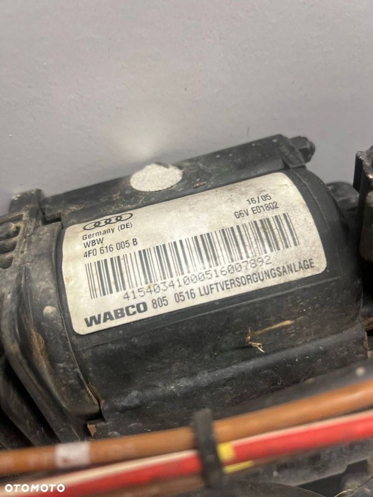 4F0 616 005 B Kompresor zawieszenia 4.2 TFSI Audi A6 S6 C6 4F - 3