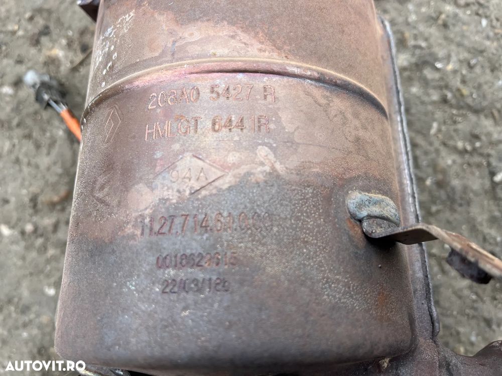 Catalizator Dacia Logan II facelift 1.0 SCE benzina 54KW complet - 10