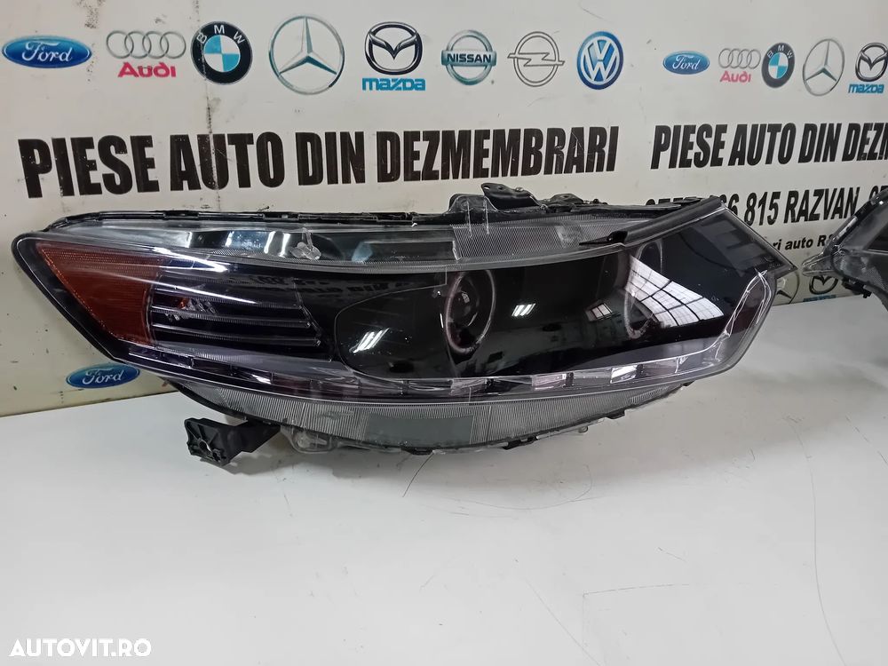 Set Faruri Far Stanga Dreapta Full LED Honda Accord 2008-2013 Volan Stanga - 4