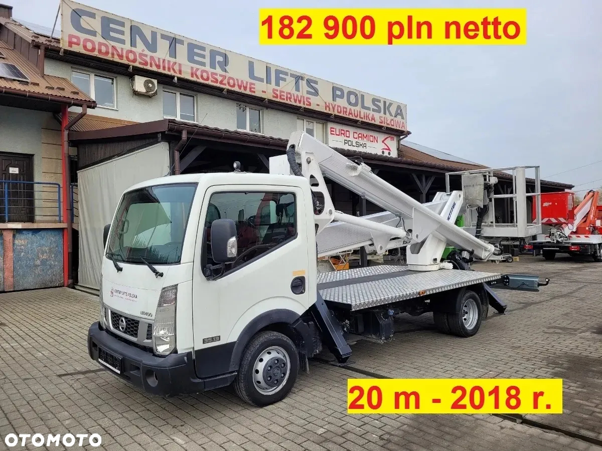 Renault Maxity podnośnik koszowy 26 m 25 m 24 m 22 m 21 m 20 m 18 m - 17