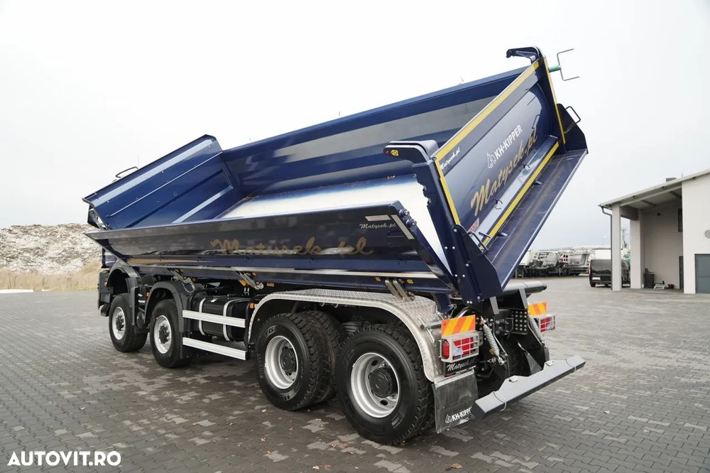 MAN TGS 41.480 / 8x6 / BASCULANĂ SPATE / MANUAL / NOU NOU / KH-KIPPER / - 10