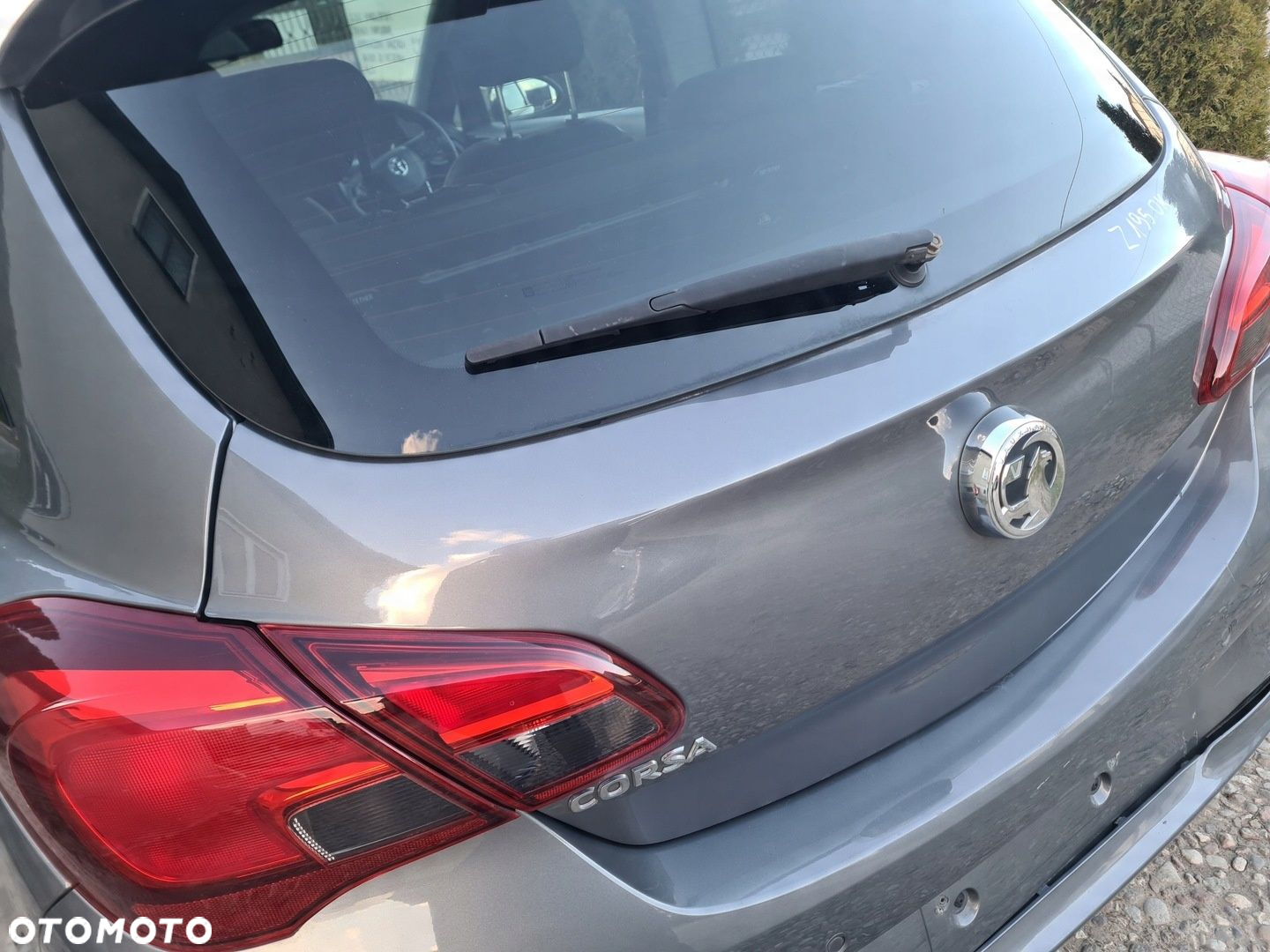 KLAPA BAGAŻNIKA LOTKA OPEL CORSA E OPC LINE Z195 - 6