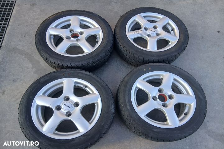 Jante aliaj cu anvelope 15 - set 195/55 R15 6.5JX15H2 ET42 195/55 R15 - 2