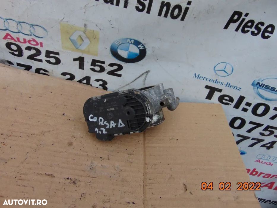 Clapeta acceleratie Opel corsa d 1.2 1.0 meriva 1.4 corsa c - 1