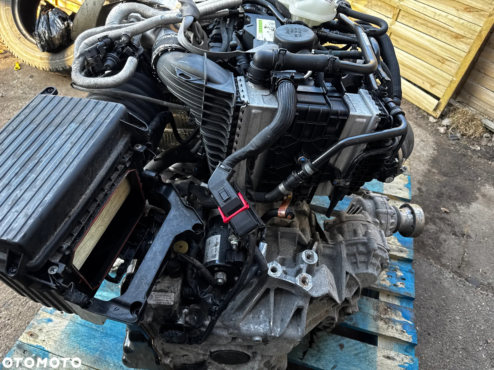 silnik 133980 2.0t mercedes w176 A45 AMG kompletny swap - 21