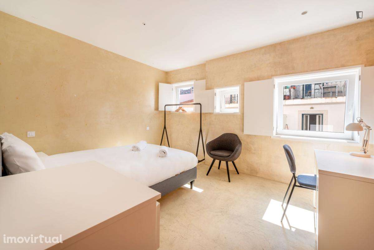 Quarto - localizado em São Bento Lisbon - Grande imagem: 3/12