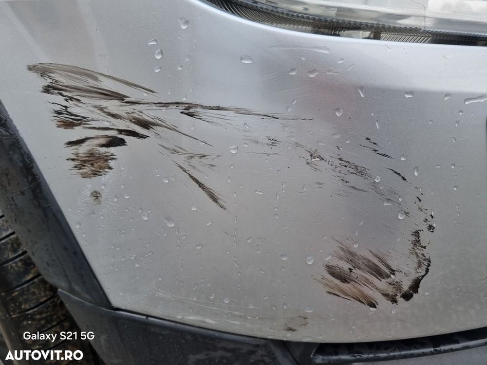 Bara fata Skoda Yeti 2009 - 2013 ARGINTIU (1406) model cu spalatoare far - 4