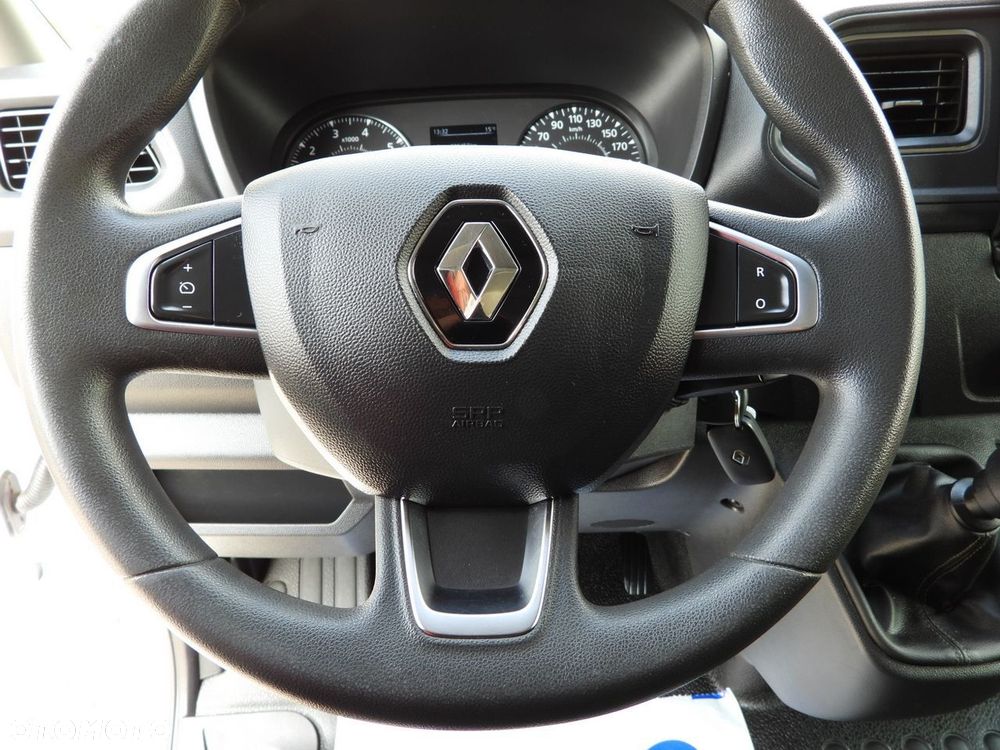 Renault MASTER PLANDEKA 10 PALET WEBASTO TEMPOMAT LEDY PNEUMATYKA KLIMATYZACJA  165KM - 27