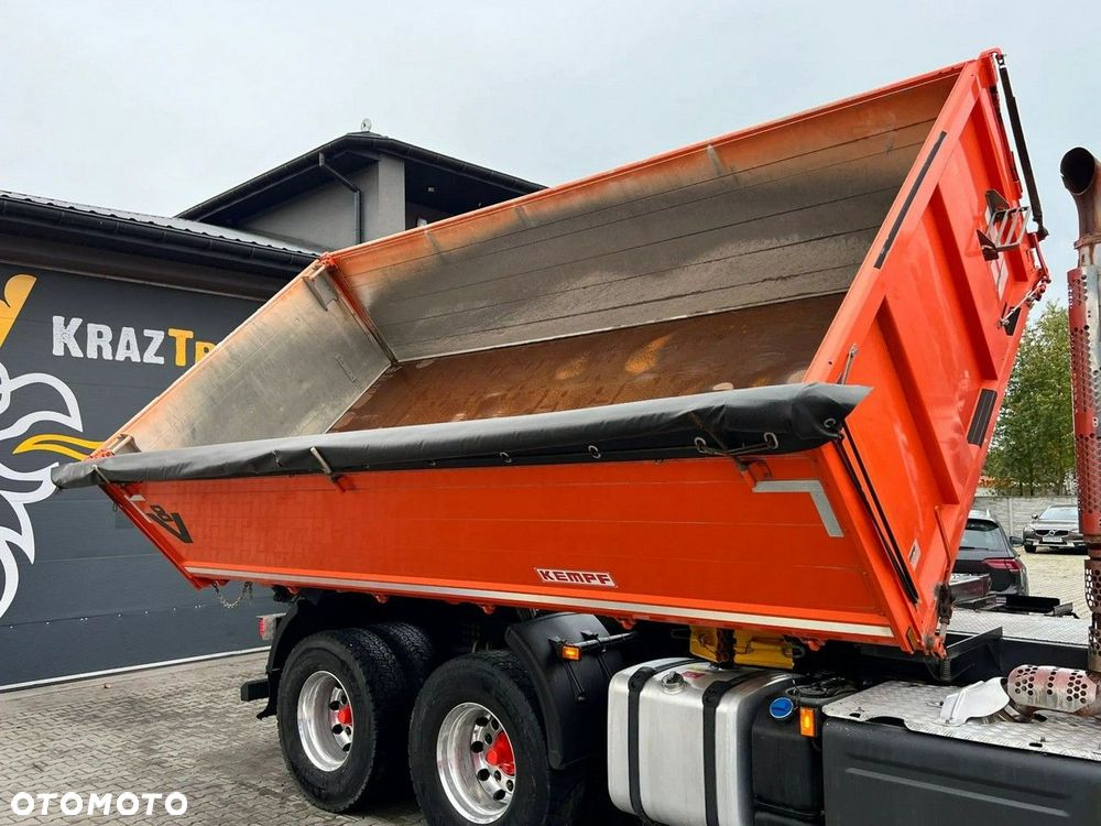Scania r580 z Niemiec wywrot, wywrotka trój stronna, s3 kontrakt serwisowy scania kempf v8 idealny stan - 30