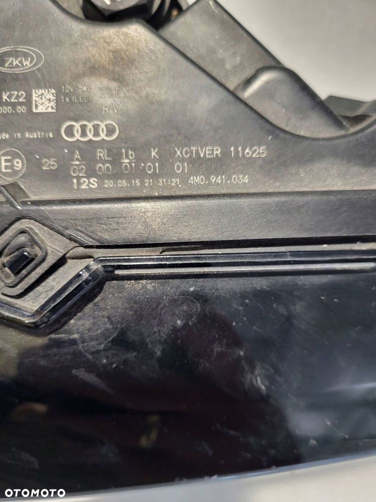 audi q7 4m full led przód strona prawa 4m0941034 - 7