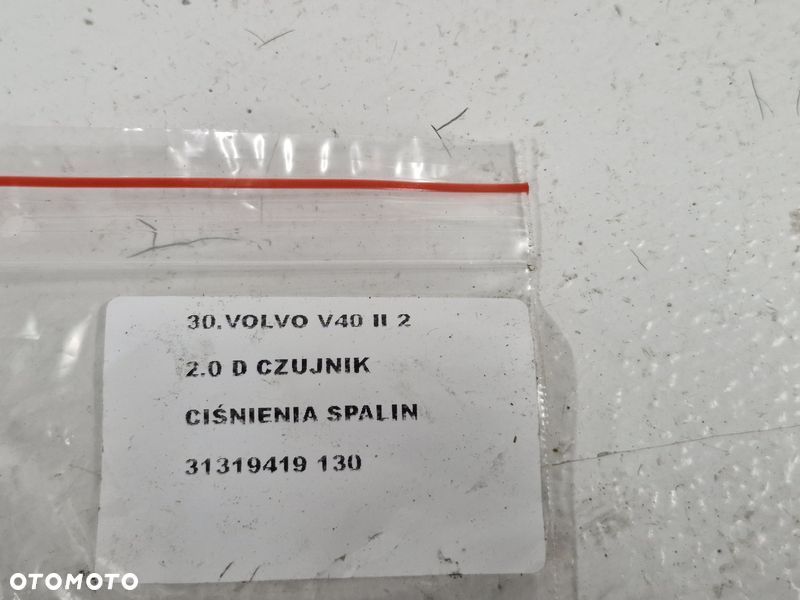 VOLVO V40 II 2 2.0 D CZUJNIK CIŚNIENIA SPALIN 31319419 - 6