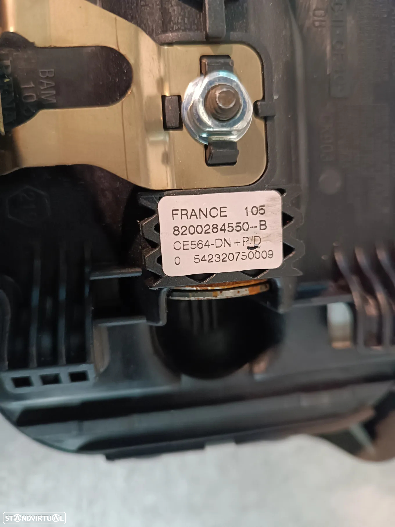 AIRBAG DO VOLANTE RENAULT LAGUNA II 01-07 8200284550 8200323714 - 2