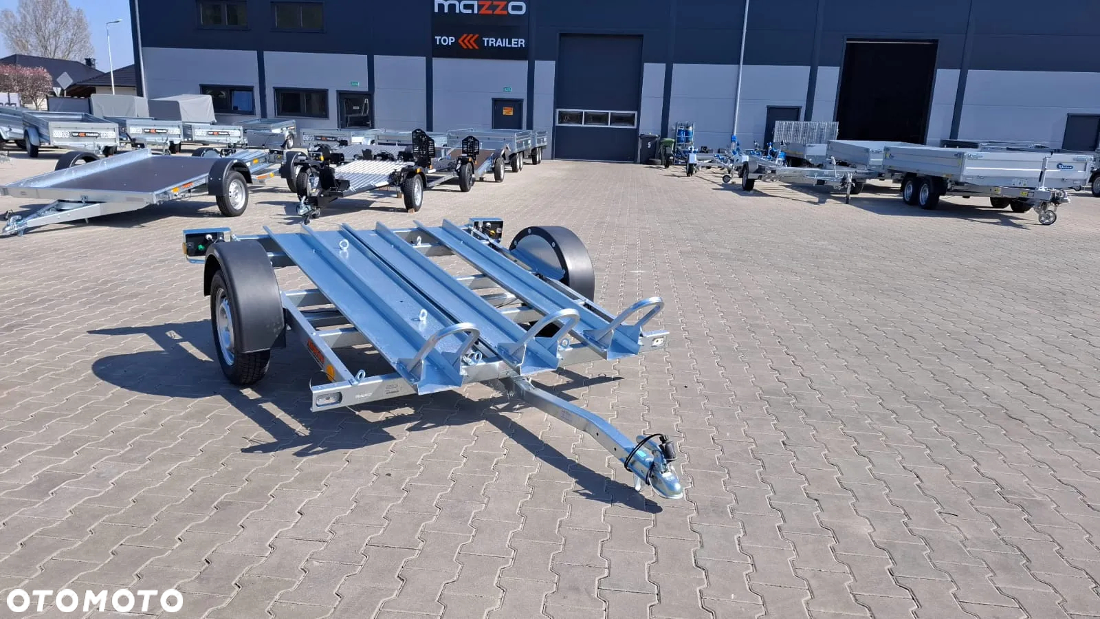 Neptun Dostawa Przyczepka na 3 motocykle 225x148,5cm DMC750kg UCHYLNA - 19