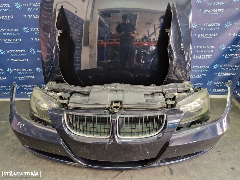 Frente completa usada BMW E90 E91 320D capot parachoques guardalamas oticas radiador 318d - 3