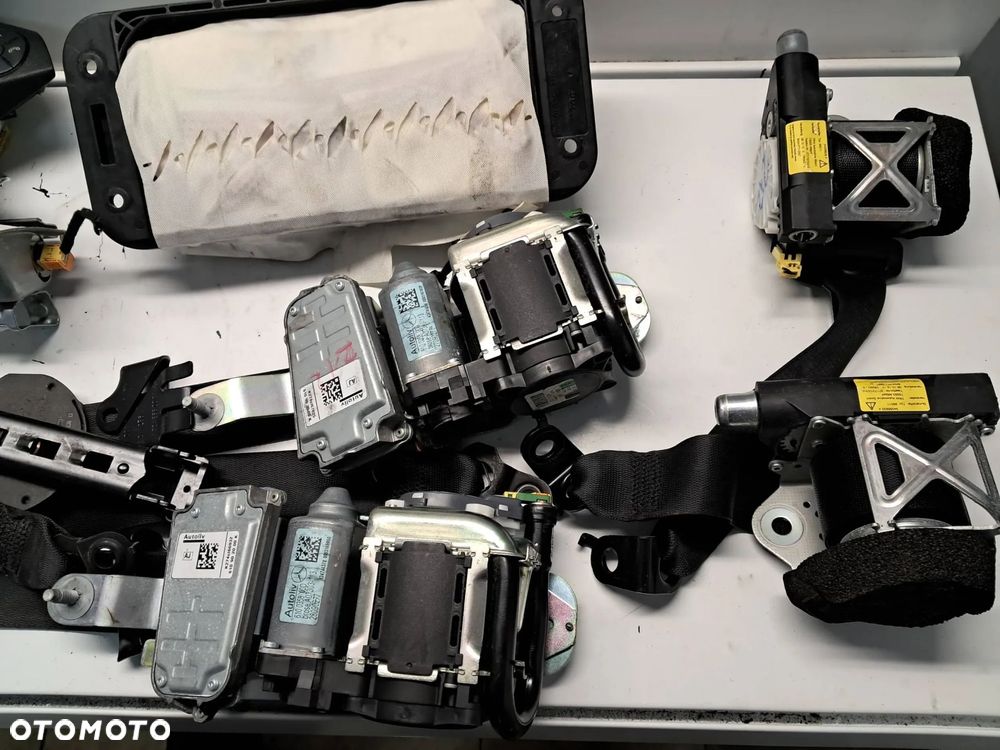 mercedes-be e klasa w212 poduszki powietrzne airbag pasy komplet - 7